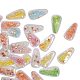 45Pcs 9 Colors Plastic with Resin and Polymer Clay Accessories RESI-CJ0001-175-6