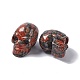 Хэллоуин натуральный красный лабрадорит украшения для дома DJEW-K015-35-4
