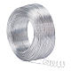 Nbeads Round Aluminum Wire AW-NB0001-01E-S-1