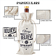 Мешки для упаковки вина из джутовой ткани ABAG-WH0005-72B-4