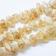 Chapelets de perles de citrine naturelle G-L551C-01-1