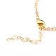 Natürlicher Sonnenstein handgefertigte Perlenketten Armbandherstellung AJEW-JB00907-05-3
