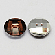 Botones de acrílico rhinestone de Taiwán BUTT-F022-15mm-48-2