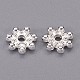 Alliage daisy séparateurs perles de style tibétain X-TIBEB-O004-04S-2