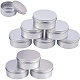 BENECREAT 10 Pcs 150ml Aluminum Tin Jars CON-BC0004-26P-150ml-1