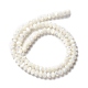 Fili di perle di conchiglia trochid naturale / trochus SSHEL-O001-24A-02-1
