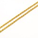 Fashionable 304 Stainless Steel Rope Chain Necklace Making X-STAS-A028-N050G-2