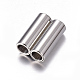 304 Stainless Steel Magnetic Clasps X-STAS-K006-07C-2