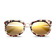 Art und Weise runde Linse Frauen Sonnenbrille SG-BB14391-3-2
