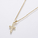 304 Stainless Steel Chain Necklaces NJEW-O108-41G-3