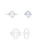Perles de cristal autrichien 5054-6mm-001BLSH(U)-1