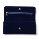 PVC Suede Fabric Travel Jewelry Organizer Roll Foldable Jewelry Case AJEW-I046-01-5