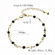Brass Enamel Link Bracelets BJEW-EE0003-13G-6