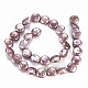 Natural Keshi Pearl Beads Strands PEAR-S018-02C-3