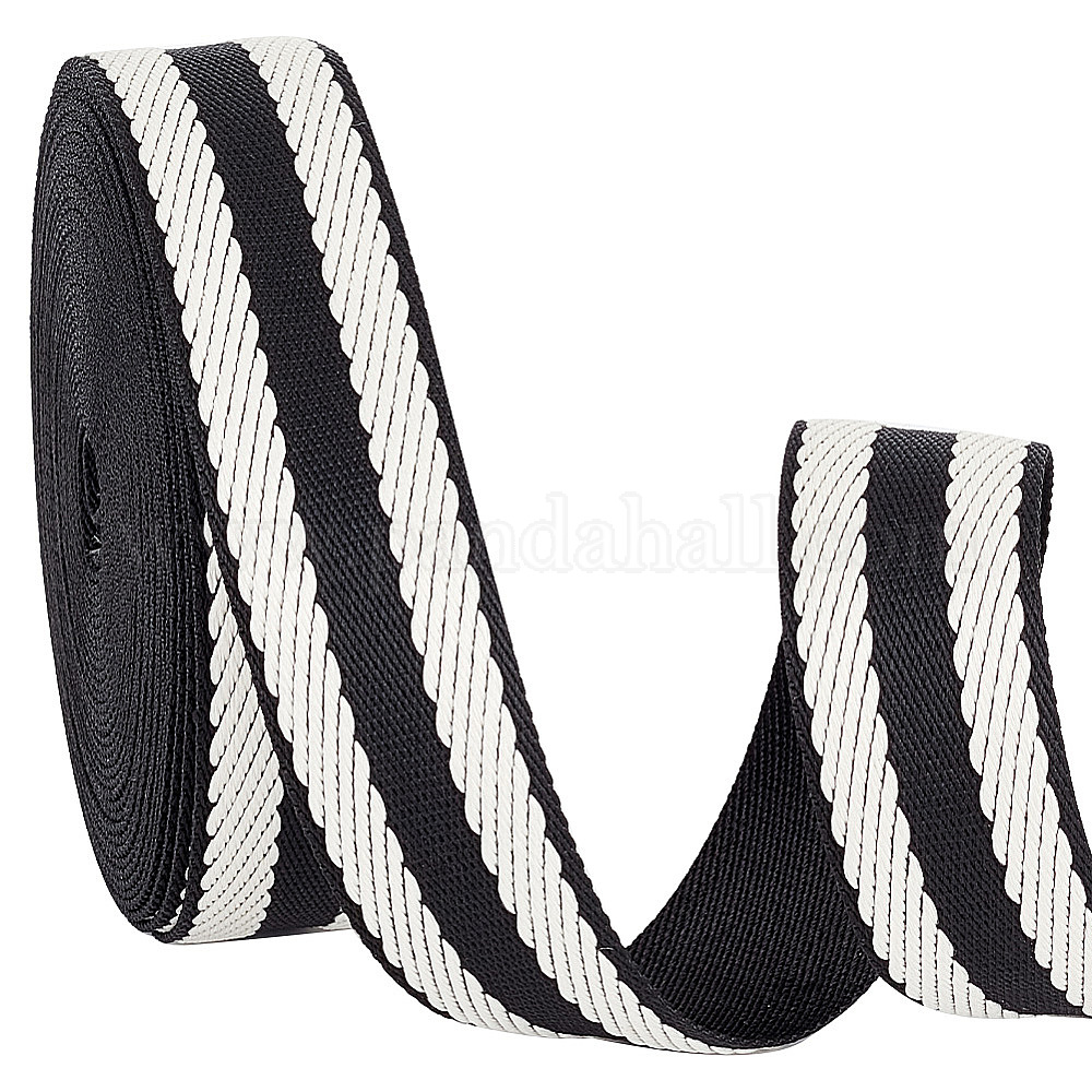 thumbnail image 2 of 32.8Yards 10 Colors Cotton Webbing 1.5 Inch Wide Heavy Polycotton Webbing Strap Bag Handles Webbing Cloth Tote Bags Leash Straps Diy Accessories Blue 2 of 14