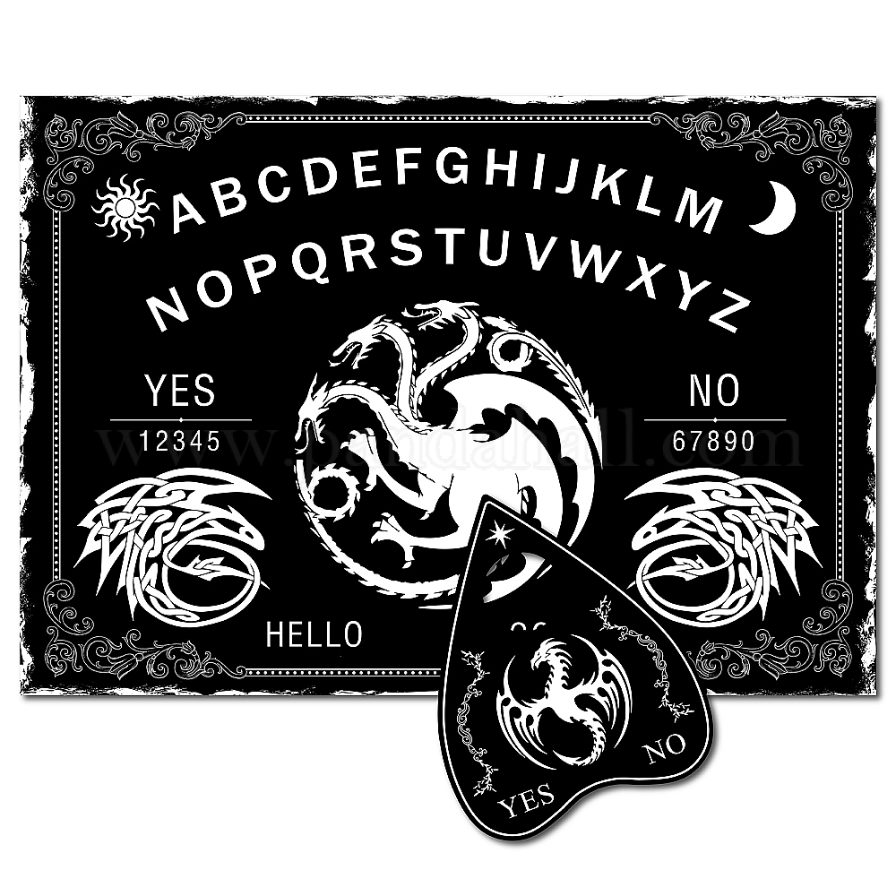 thumbnail image 2 of WICCSTAR Annabelle Style Ouija Spirit Board Game With Planchette And Detailed Instruction 2 of 14