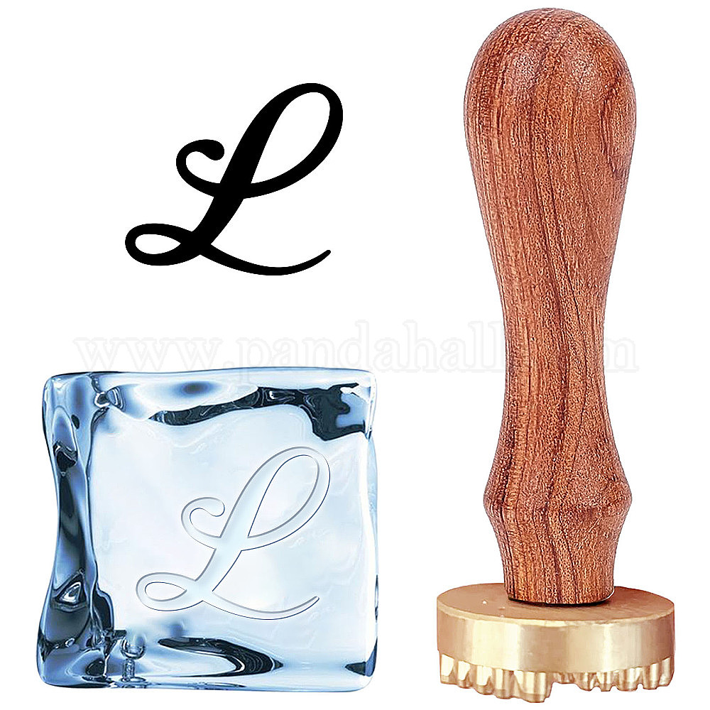 Wholesale CRASPIRE Ice Stamp Initials Ice Stamps Letter L Ice Cube