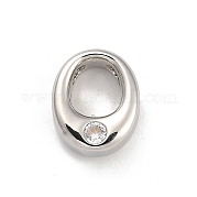 Стойки обшивки латунь кубического циркония бусы KK-L210-008P-O