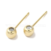 Поиск серег-гвоздиков из латуни KK-K383-04B-G