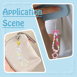 120 шт. Прозрачные акриловые бусины&nbsp;MACR-UN0001-11