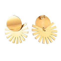 Серьги-гвоздики из нержавеющей стали 304&nbsp;EJEW-JE04584