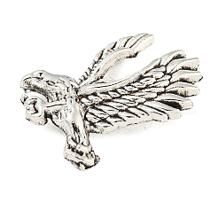 Тибетский стиль сплава цинка подвески&nbsp;TIBEP-R334-009AS-RS