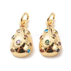 Латунные подвески из микро-паве&nbsp;KK-G420-26G