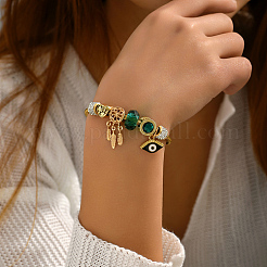 Европейский браслет из нержавеющей стали 201&nbsp;LS-OQ8559-9