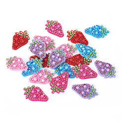 20 шт. двухцветных стразовых накладок&nbsp;PATC-TA0001-07B