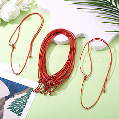 Воском ожерелья шнура полиэстер&nbsp;NJEW-TAC0022-01