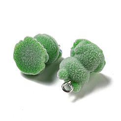 Кулоны из флокированной смолы&nbsp;X-RESI-D012-01B