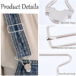 10 комплект из железной пряжки-тыквы и пряжки-линии&nbsp;DIY-BBC0002-75A-P