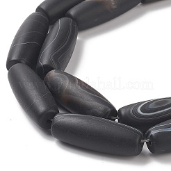 Натуральные полосатые агатовые / полосатые агатовые бусинки G-F354-22D