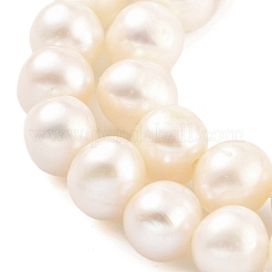 Brins de perles de culture d'eau douce naturelles&nbsp;PEAR-C003-13F-X