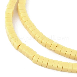 Нити бусин из искусственного камня лавы ручной работы PORC-A029-01