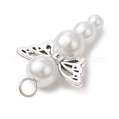 Подвески из перламутровых стеклянных бусин&nbsp;PALLOY-JF03203-06