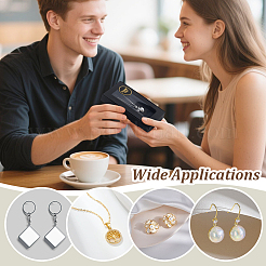 60 шт. Почтовые коробки для хранения из крафт-бумаги с видимым окном&nbsp;CON-DR0001-10B