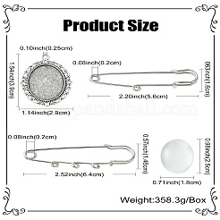 Английские булавки из нержавеющей стали&nbsp;JEWB-CJ00001