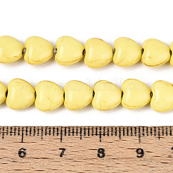 Синтетических нитей бирюзовые бусы G-N352-05A