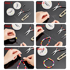 Elastische Kordel Kristallschnur Kristall Faden&nbsp;EW-AR0001-02