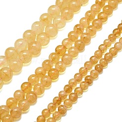 Натуральный Malaysia нефритовые бусы пряди&nbsp;G-L645-C01-6mm-15