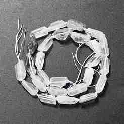 Грубые сырые натуральные кварцевые бисерные пряди G-G010-20