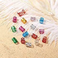 Алюминиевые дреды бусы украшение для волос X-ALUM-R003-M