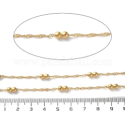 Цепи из нержавеющей стали 304 с бусинами CHS-F020-09G