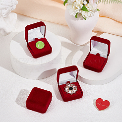 Пластиковая обложка с бархатными упаковочными коробками для брошей&nbsp;VBOX-WH0012-08B