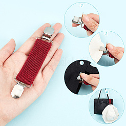 Ahademaker 5 шт. 5 цвета полиэстер ремешок держатели листов AJEW-GA0004-73