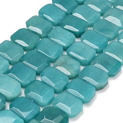 Natürliche weiße Jade perlen Stränge&nbsp;G-C285-A02-01