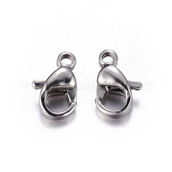 Fermoirs mousquetons en acier inoxydable 304 résistant au ternissement&nbsp;STAS-R050-9x5mm