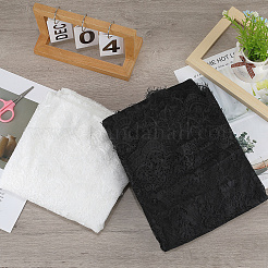 Полиэфирные кружевные ткани&nbsp;DIY-WH20025-027A