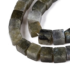 Природные лабрадорита бисер нитей G-T139-8x8-19A